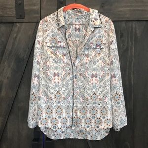 Daniel Rainn silk blouse